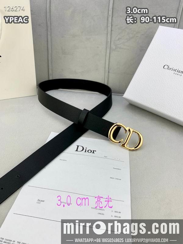 Replica Dior belt 30mmX90-115cm 8L111004