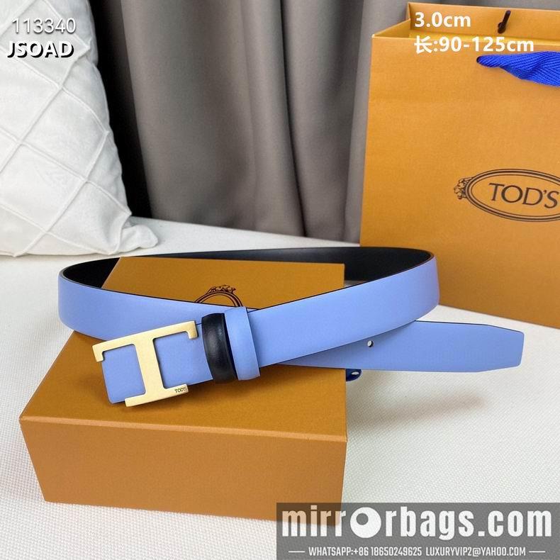 Replica Tod's belt 30mmX90-125cm 8L082501