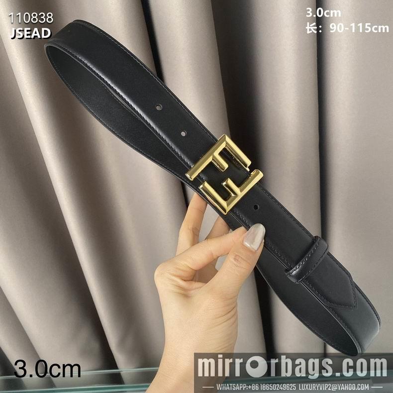 Replica Fendi Belt 30mmX90-115cm 8L01