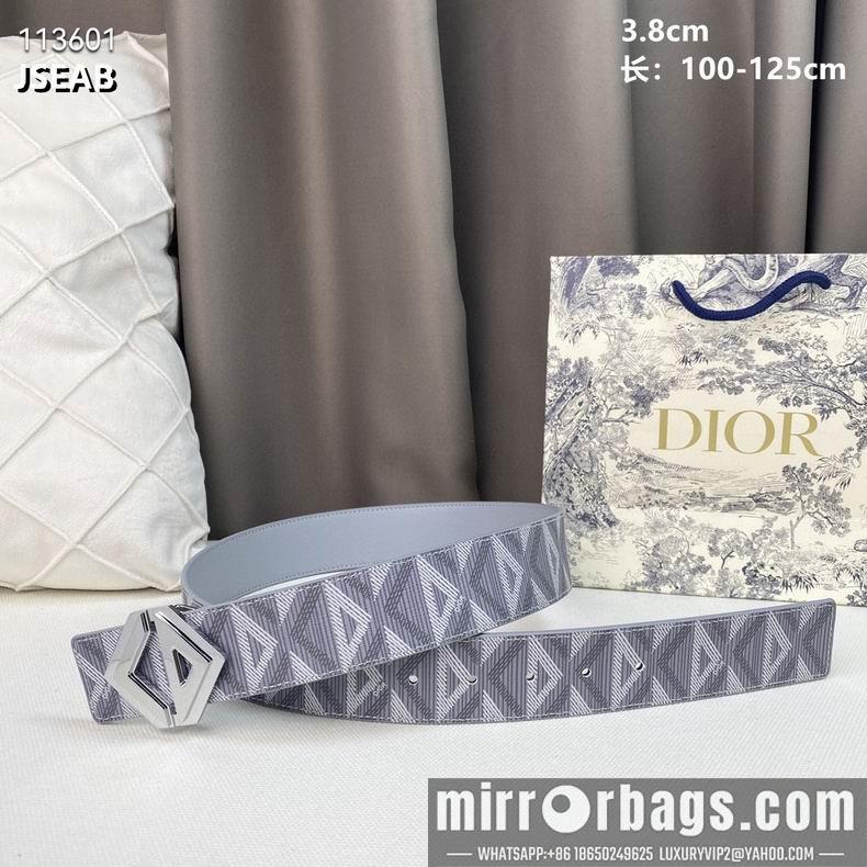Replica Dior belt 38mmX100-125cm 8L02