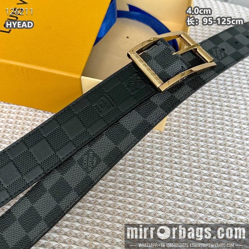 Replica LV belt 40mmX95-125cm 8L06