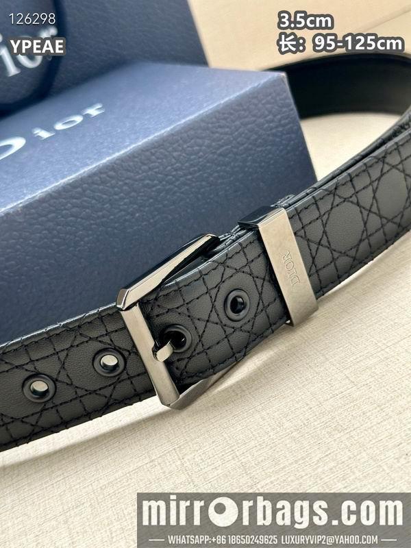 Replica Dior belt 35mmX95-125cm 8L15