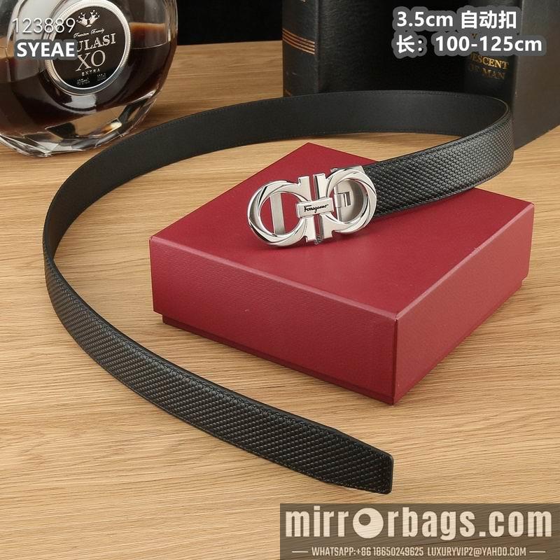 Replica Ferragamo belt 35mmX100-125cm 8L09