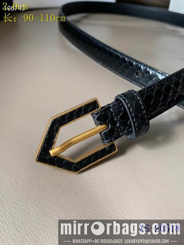 Replica YSL Belt 20mmX90-110cm 8L01