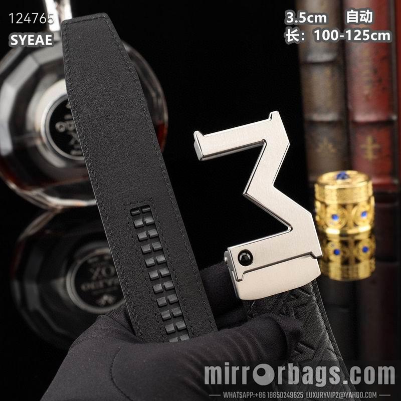 Replica Montlanc belt 35mmX100-125cm 8L39