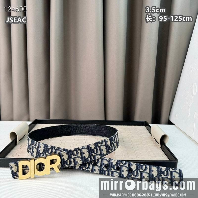 Replica Dior belt 35mmX95-125cm 8L22