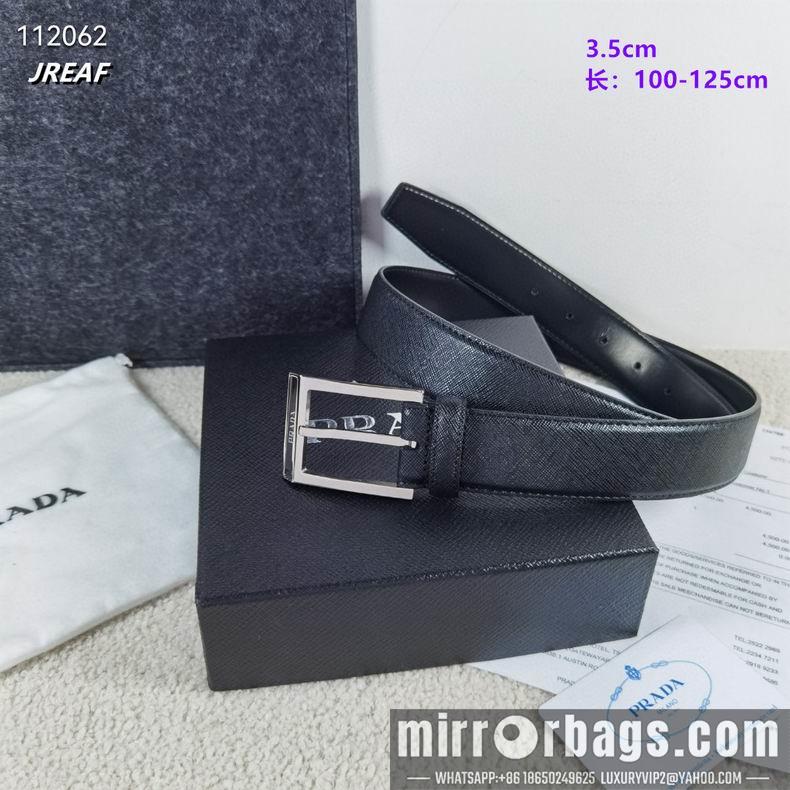 Replica Prada belt 35mmX100-125cm 8L04