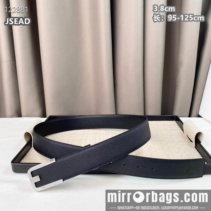 Replica Prada belt 38mmX95-125cm 8L04