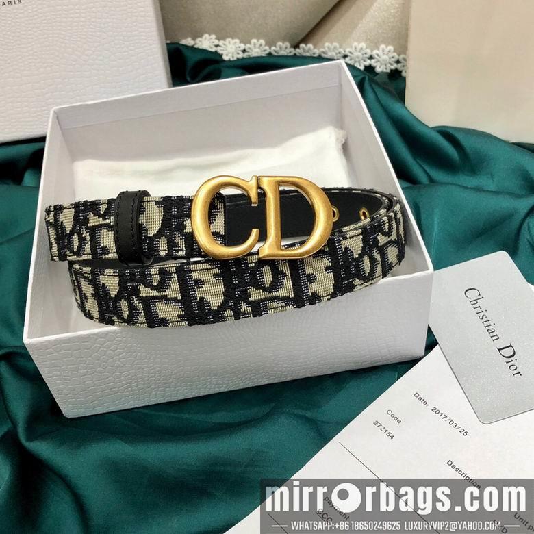 Replica Dior Belt 20mmX95-110cm 7d12