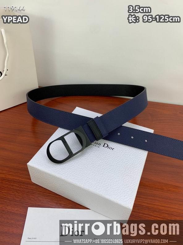 Replica Dior belt 35mmX95-125cm 8L14