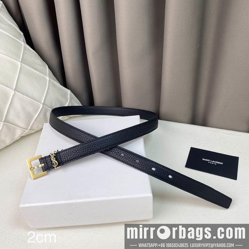 Replica YSL belt 20mmX90-115cm 7D01