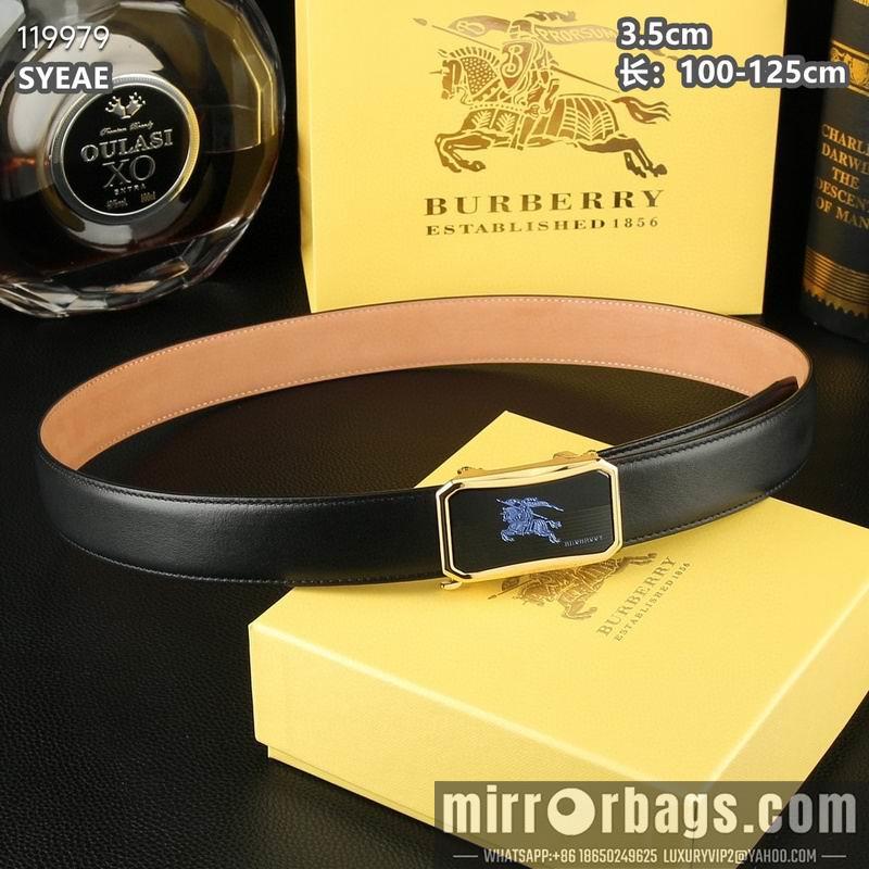 Replica Burberry belt 35mmX100-125cm 8L3