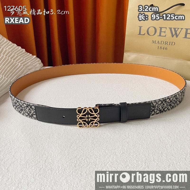 Replica Loewe belt 32mmX95-125cm 8L05