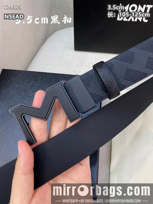 Replica Montlanc belt 35mmX105-125cm 8L59