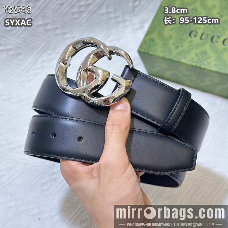 Replica Gucci belt 38mmX95-125cm 8L38