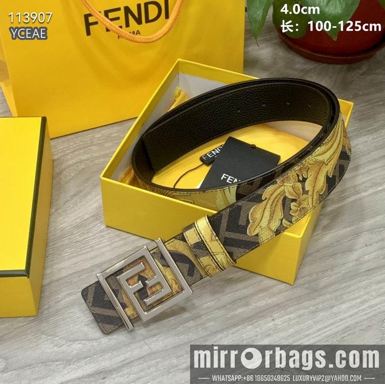 Replica Fendi Belt 40mmX100-125cm 8L66