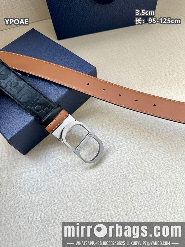 Replica Dior belt 35mmX95-125cm 8L43