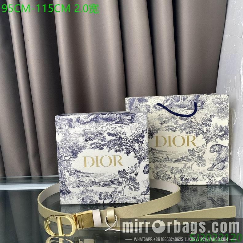 Replica Dior Belt 20mmX95-115cm 7D21