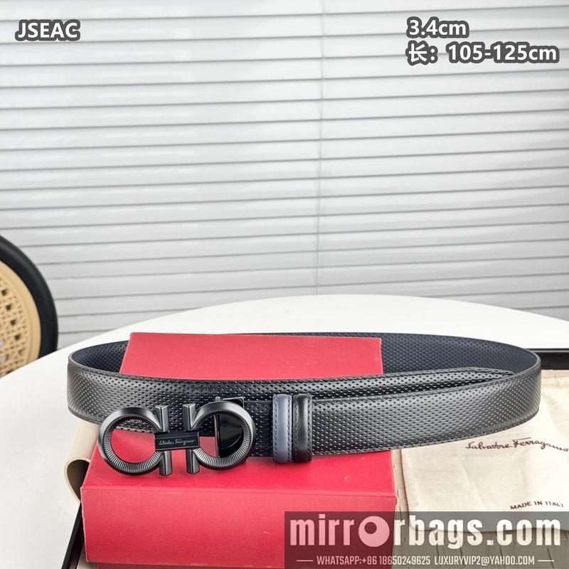 Replica Ferragamo belt 34mmX105-125cm 8L15
