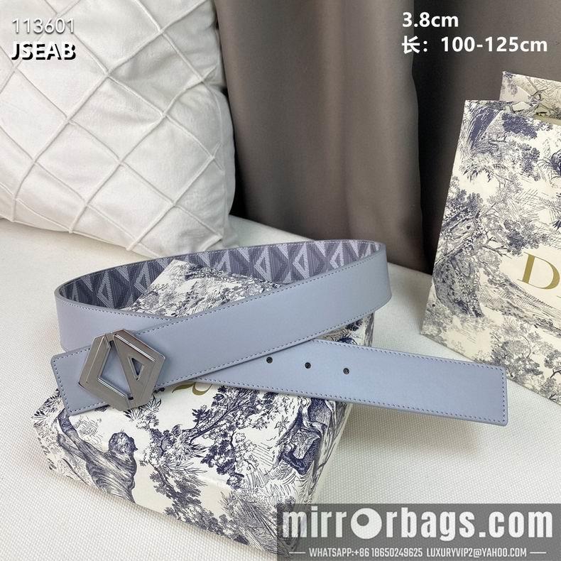 Replica Dior belt 38mmX100-125cm 8L02
