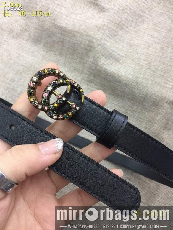 Replica Gucci Belt 20mm 90-115cm 8L06