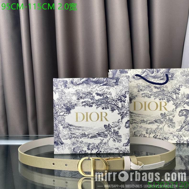 Replica Dior Belt 20mmX95-115cm 7D21
