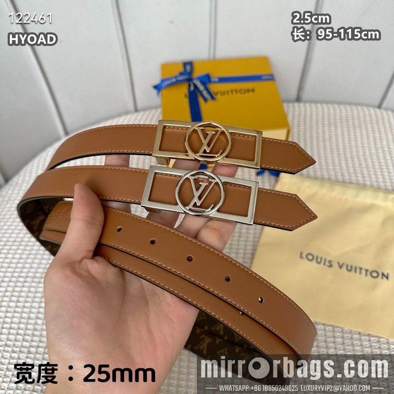 Replica LV belt 25mmX95-115cm 8L15