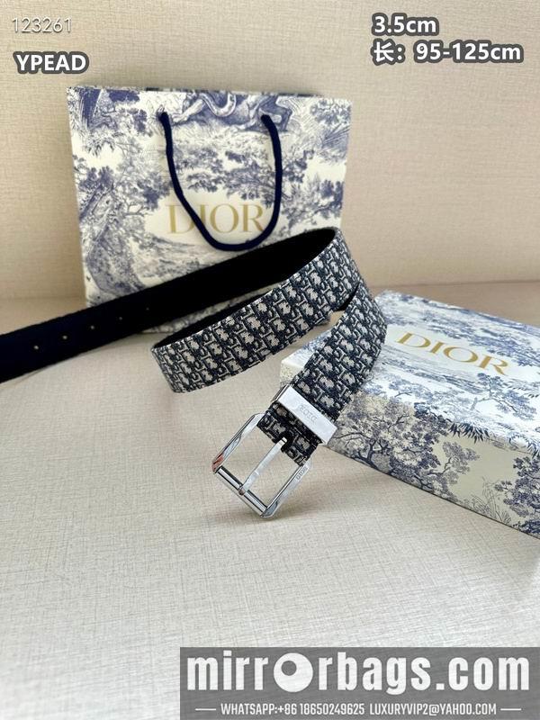Replica Dior belt 35mmX95-125cm 8L31