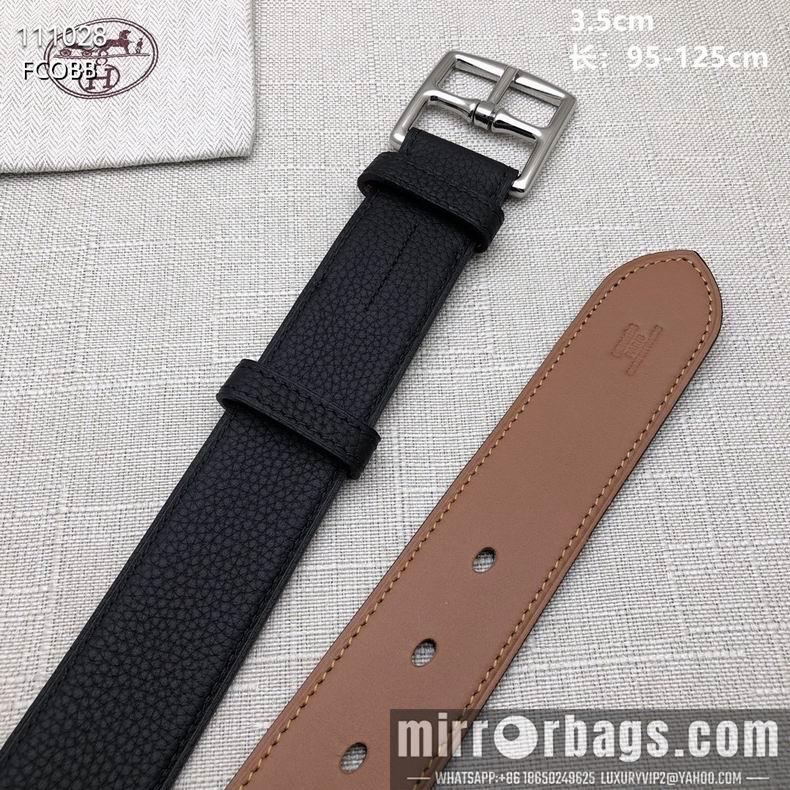 Replica Hermes Belt 35mm 95-125cm 8L07