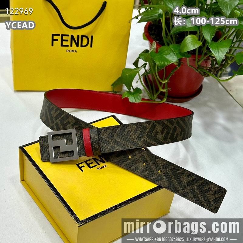 Replica Fendi belt 40mmX100-125cm  8L88