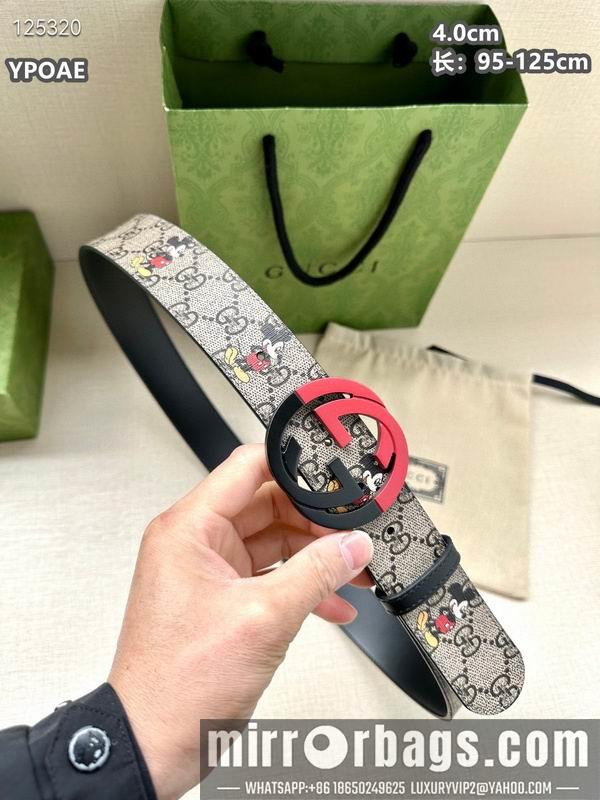 Replica Gucci belt 40mmX95-125cm 8L78