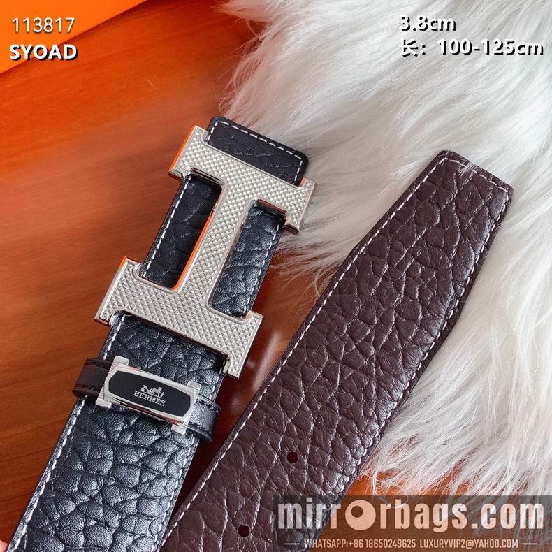 Replica Hermes belt 38mmX100-125cm 8L082509