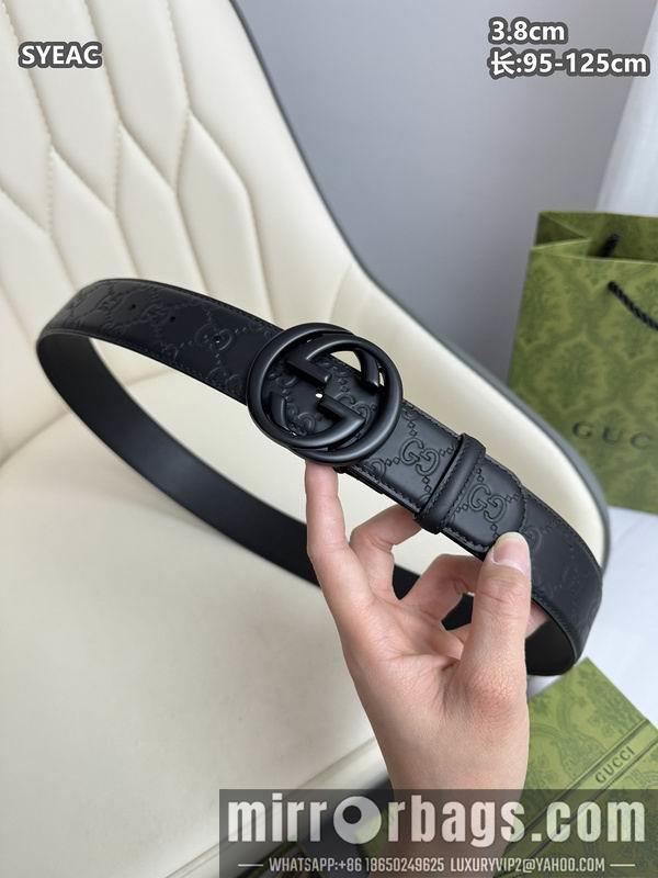 Replica Gucci belt 38mmX95-125cm 8L57