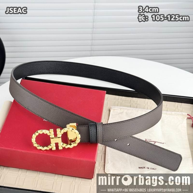 Replica Ferragamo belt 34mmX105-125cm 8L18