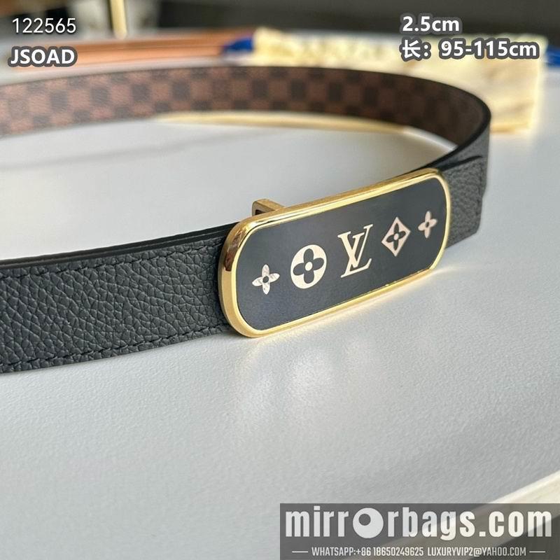Replica LV belt 25mmX95-115cm 8L16