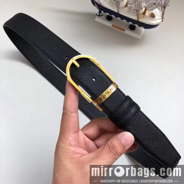 Replica Montblanc Belt 34mmX95-125CM 7D22