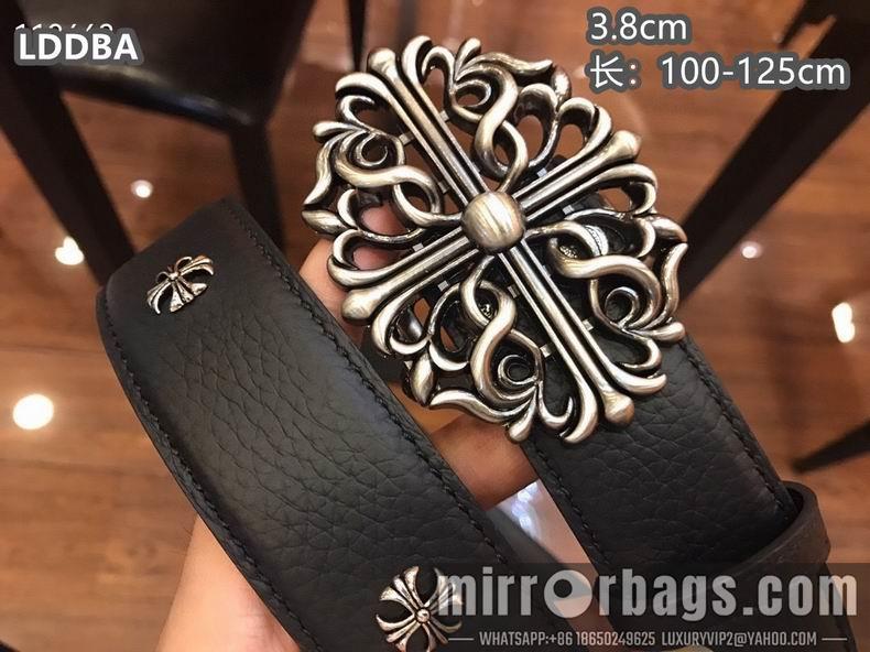 Replica Chrome Hearts belt 38mmX100-125cm 8L05