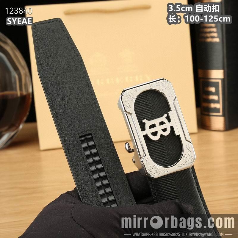 Replica Burberry belt 35mmX100-125cm 8L77