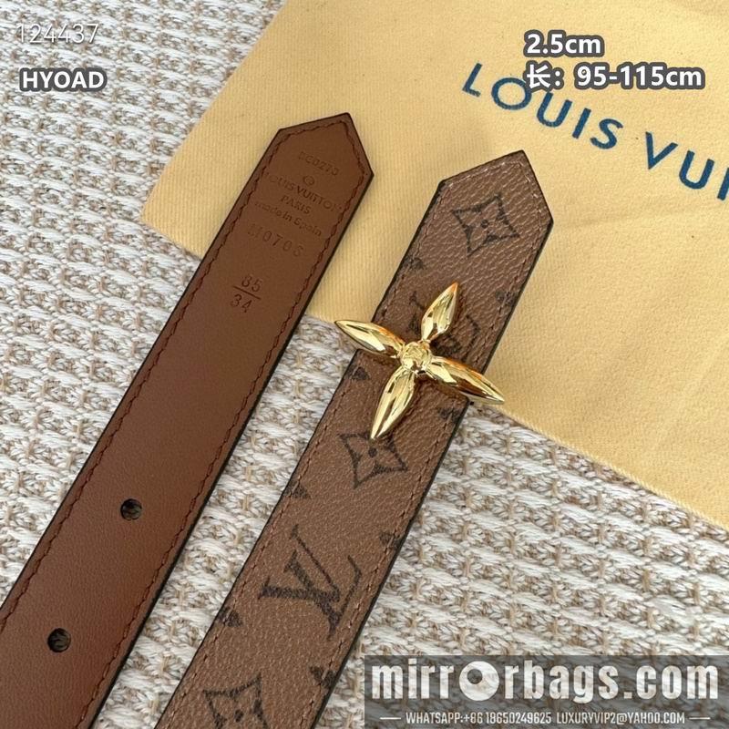 Replica LV belt 25mmX95-115cm 8L14