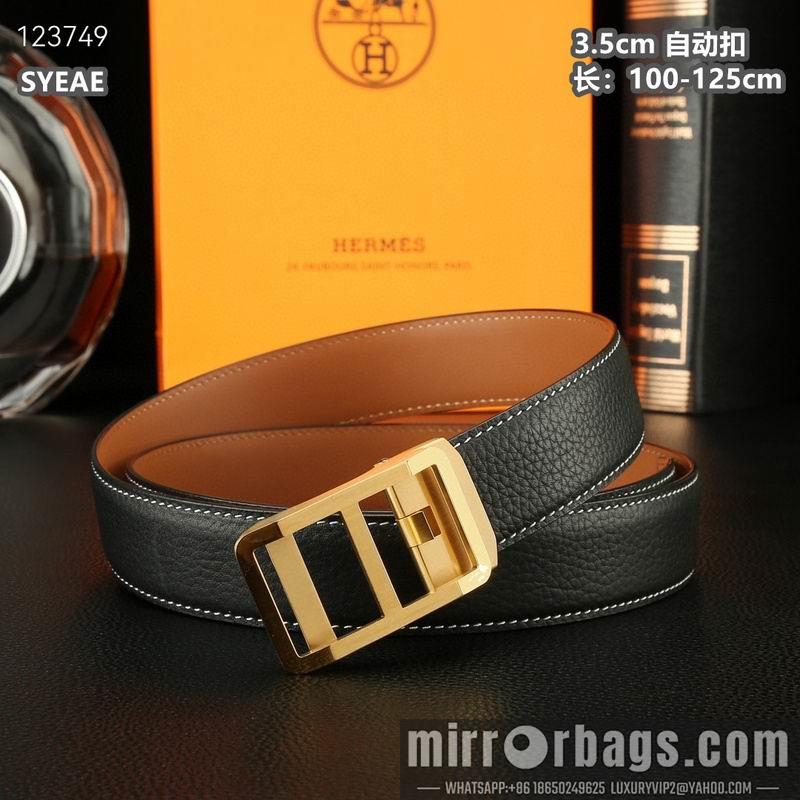 Replica Hermes belt 35mmX100-125cm 8L29