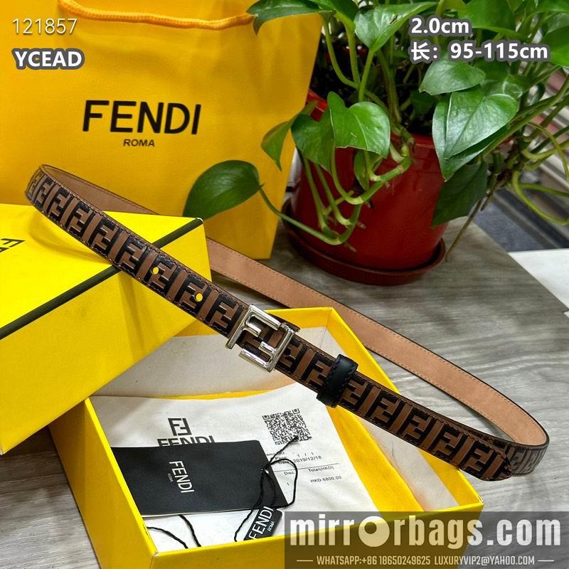 Replica Fendi belt 20mmX95-115cm 8L21