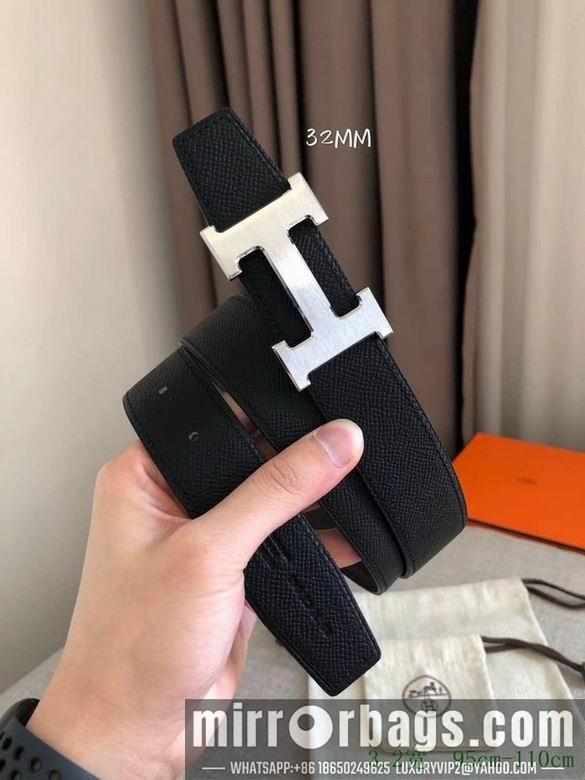 Replica Hermes Belt 32mmX95-110cm 7D20