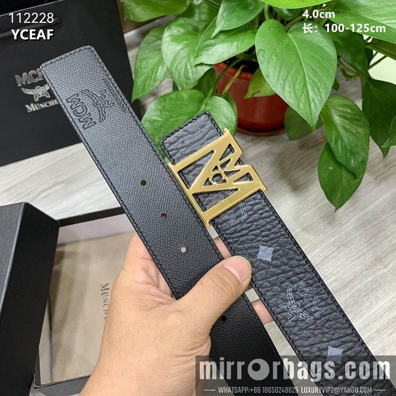 Replica MCM belt 40mmX100-125cm 8L01