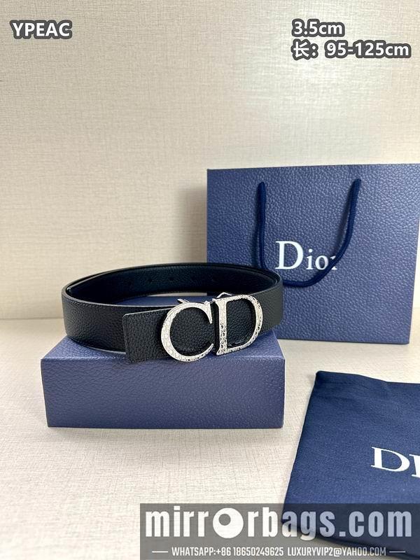 Replica Dior belt 35mmX95-125cm 8L37