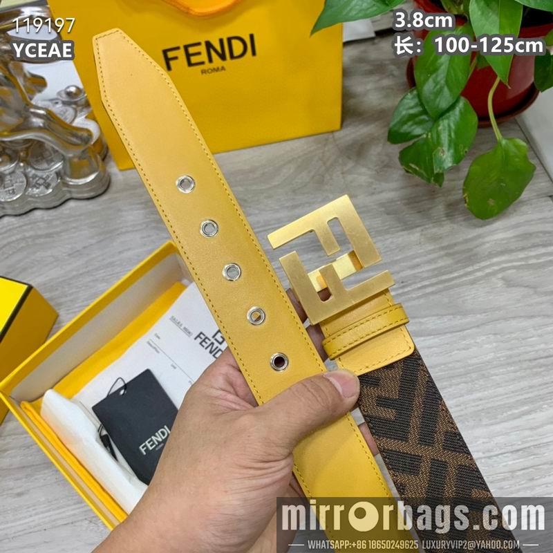 Replica Fendi belt 38mmX100-125cm 8L08