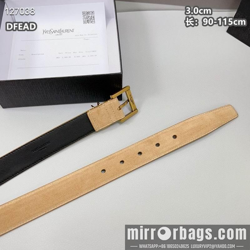 Replica YSL belt 30mmX90-115cm 8L16