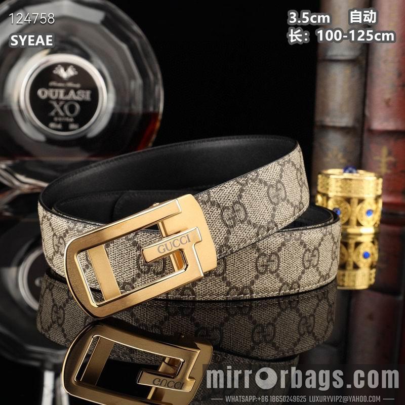 Replica Gucci belt 35mmX100-125cm 8L20