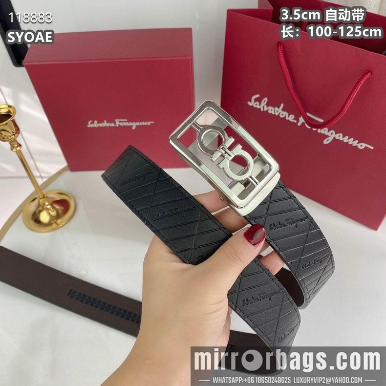 Replica Ferragamo belt自动带 35mmX100-125cm 8L11