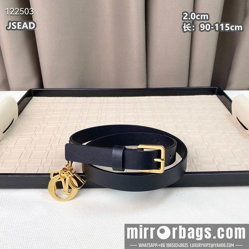Replica Dior belt 20mmX90-115cm 8L21
