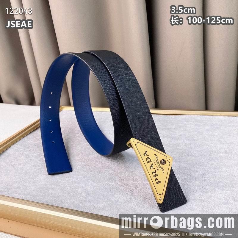 Replica Prada belt 35mmX100-125cm 8L43